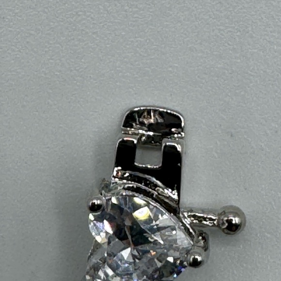 14kt 51ct Heart Tennis Necklace - Picture 12 of 15